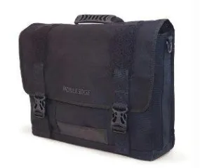 Mobile Edge Llc Mobile Edge - Eco-friendly Canvas Messenger Bag - 17.3in - Black,eco-friendly Co