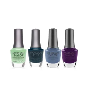 Morgan Taylor Bold Botanicals Nail Polish Set - 4 Pieces