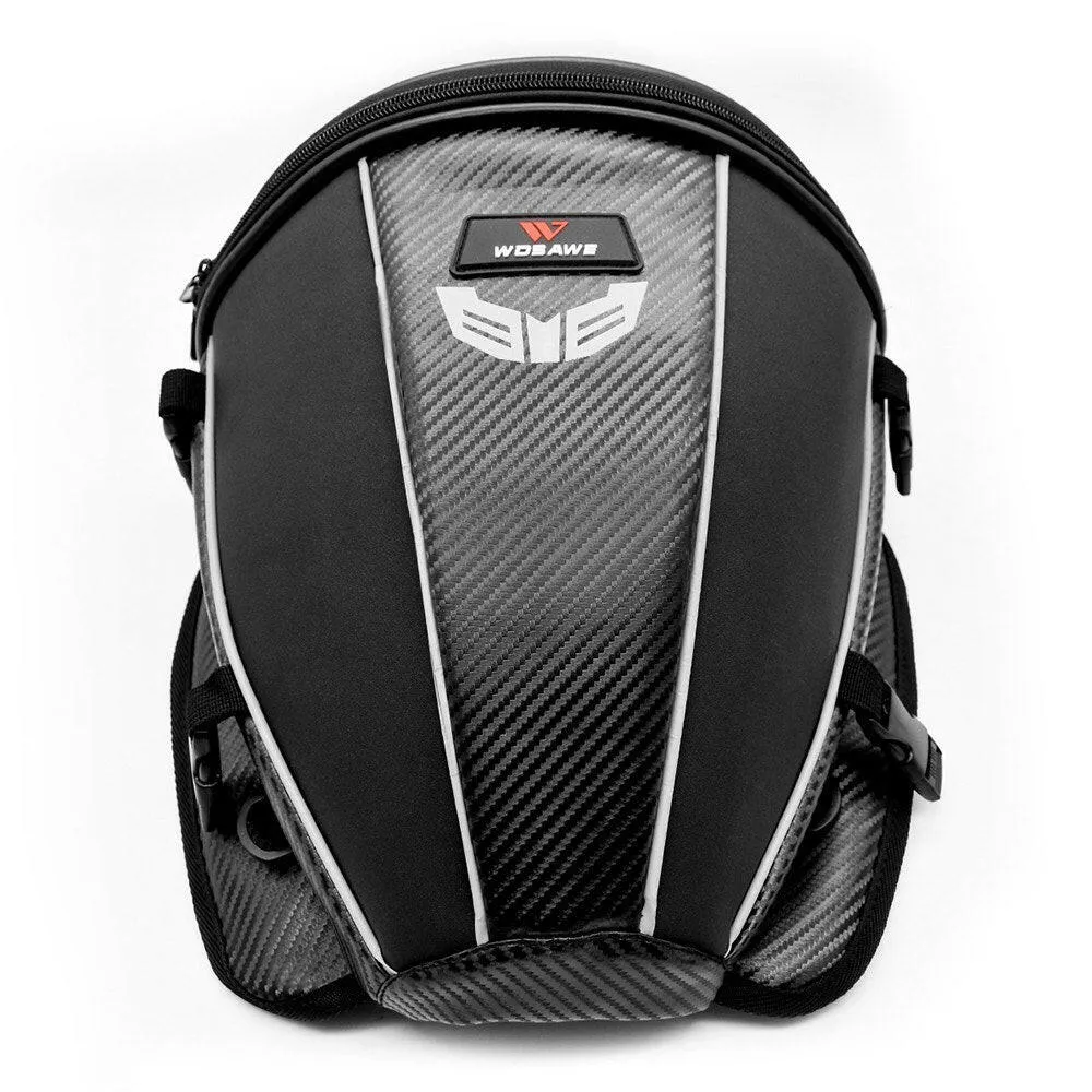 Multifunctional Reflective Motorcycle Bag Rear Seat Bag Case Shoulder Bag Handbag