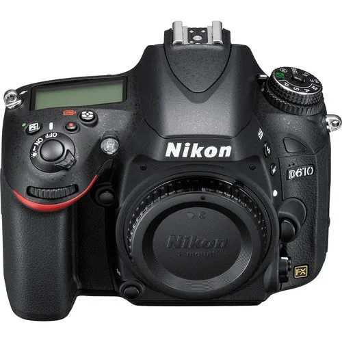 Nikon D600 DSLR Camera w/ Nikon 50MM 1.8 STM Lens | 2x 64GB Memory Cards | Bundle