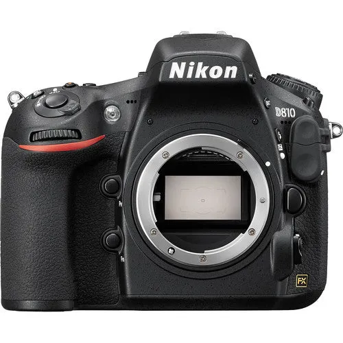 Nikon D810 36.3MP 1080p DSLR Camera with Nikon AF-S 85mm f/1.8G Portrait Lens Kit