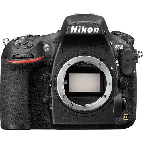 Nikon D810 Digital SLR Camera Body with 64GB Card   Battery &amp; Charger   Case   GPS Adapter   Kit