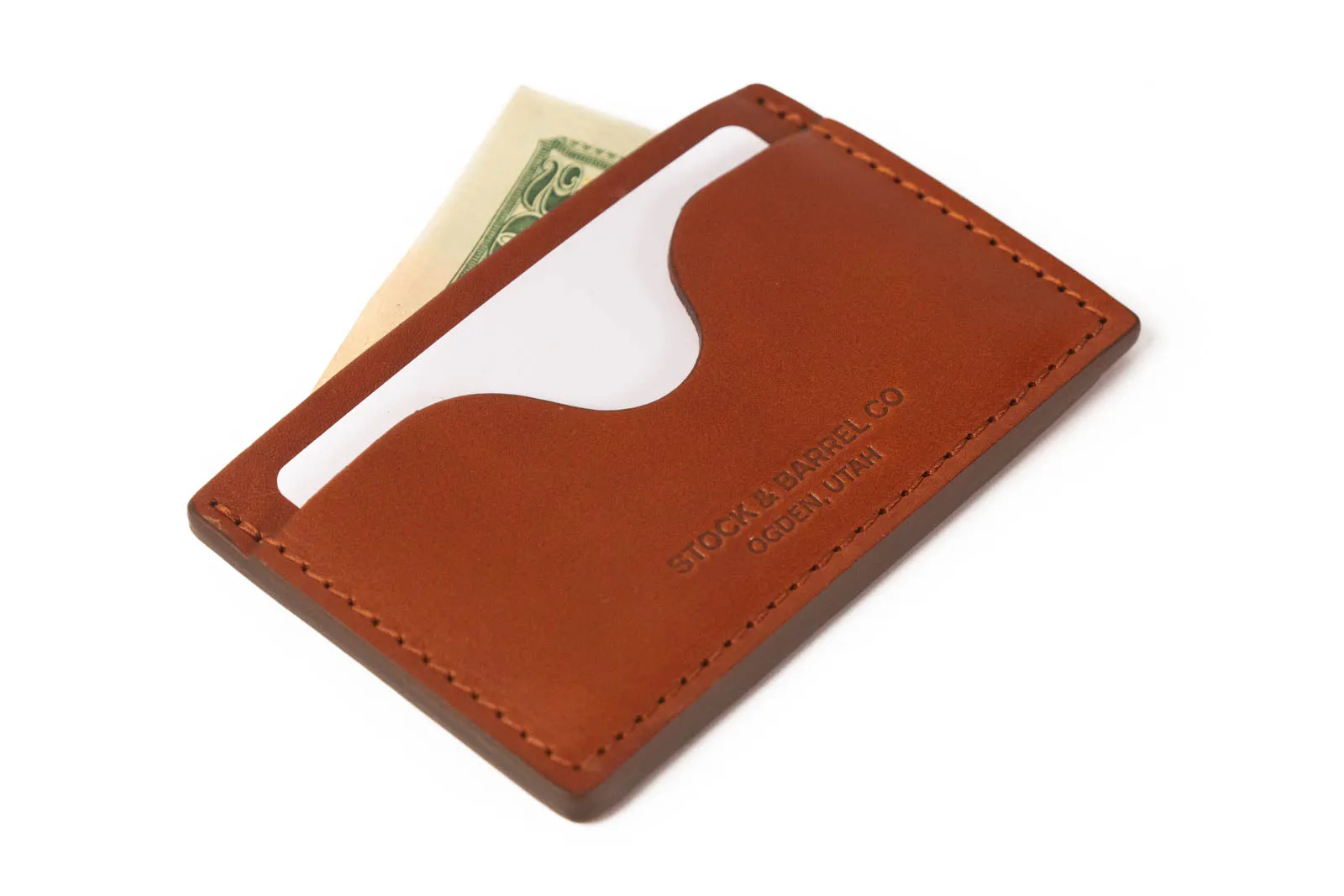 No.54 | 'Chestnut' Minimalist Leather Wallet