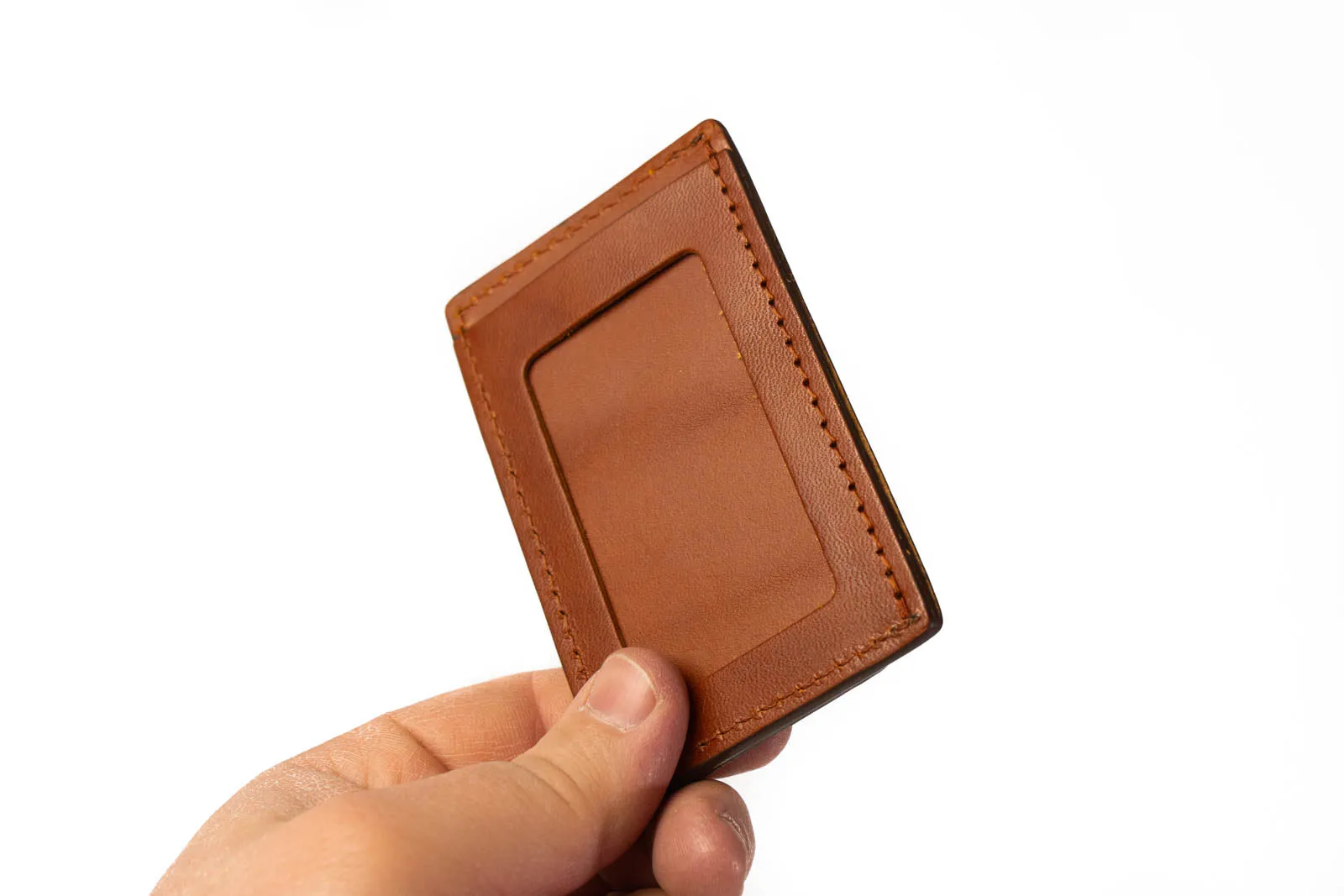 No.54 | 'Chestnut' Minimalist Leather Wallet