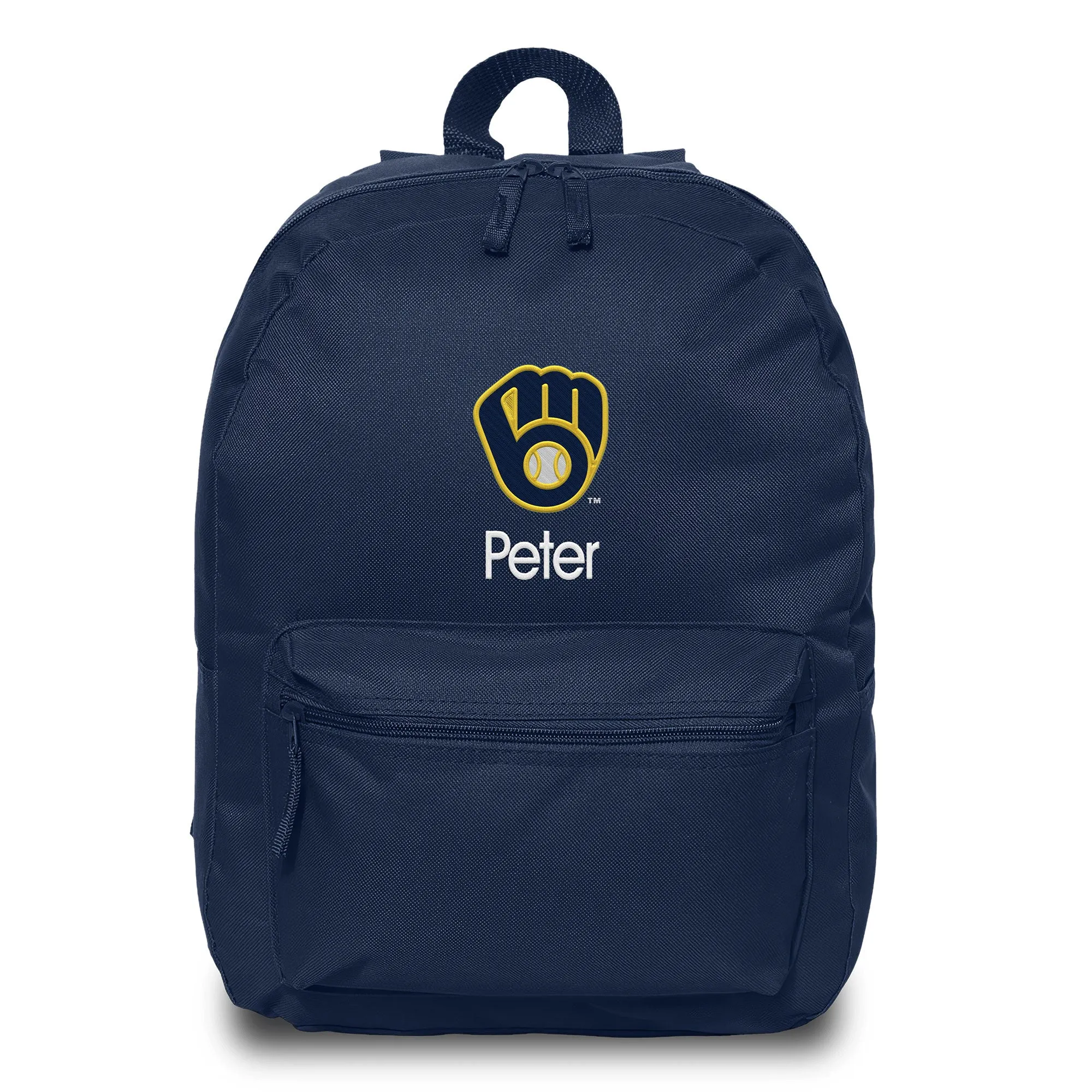 Personalized Milwaukee Brewers Backpack