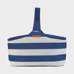 Picnic Cooler Bag Navy Stripe