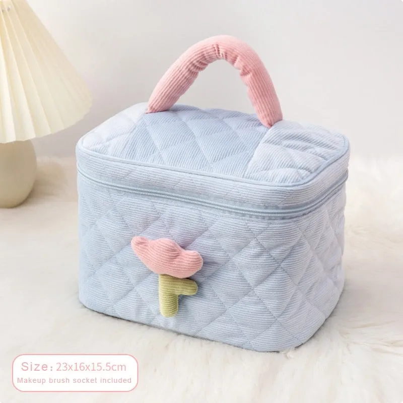 Plush Tulip Make-Up Case