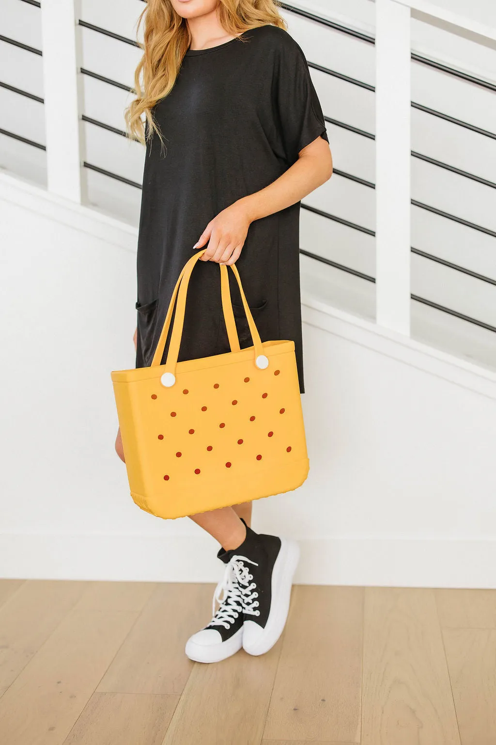 PREORDER: Waterproof Tote Bag in Marigold