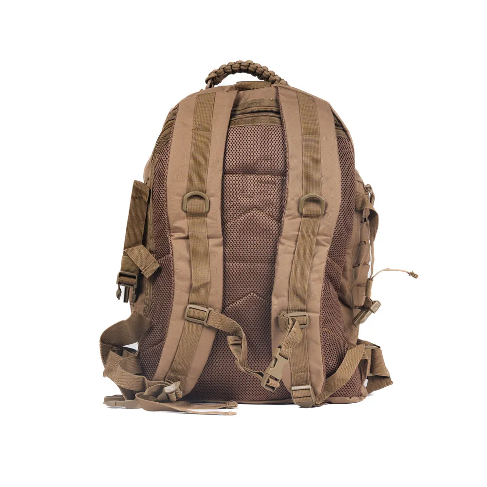 Proof of Work Division 42L Molle Tactical Backpack [DESERT SAND] MILITARY GRADE COLLECTION (Copy)