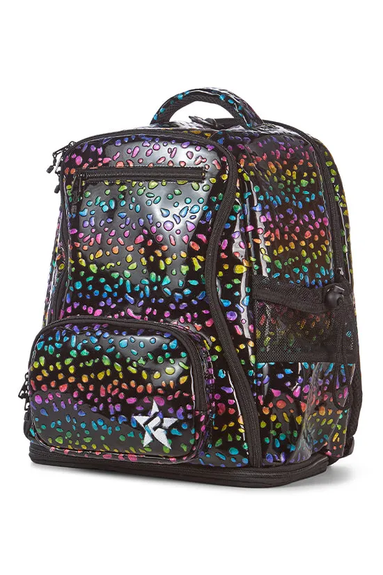 Rainbow Jungle Dream Bag Plus in Black with Black Zipper