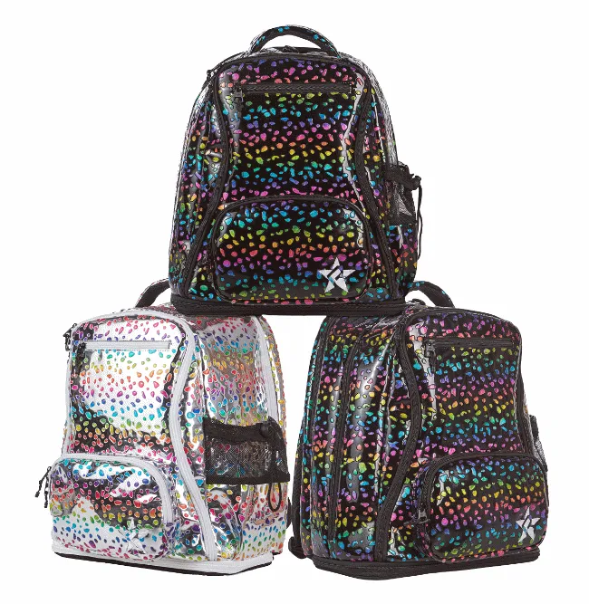 Rainbow Jungle Dream Bag Plus in Black with Black Zipper