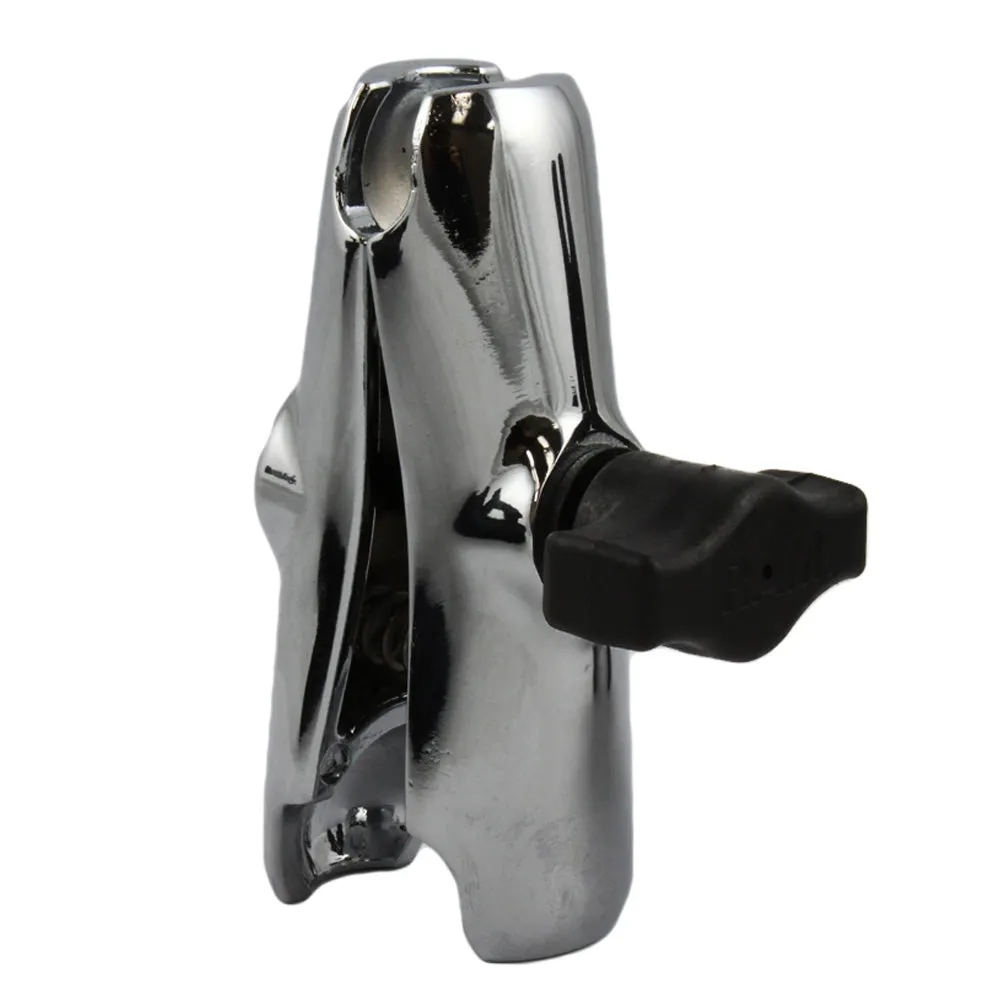 RAM Mount Chrome Double Socket Arm [RAM-B-201CHU]