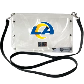 Rams Clear Envelope Purse