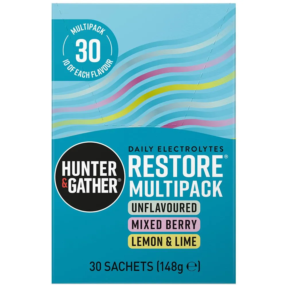 Restore Multipack Electrolyte Sachets 30 per pack 148g