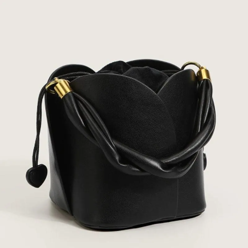 Retro Bucket Shoulder Bag