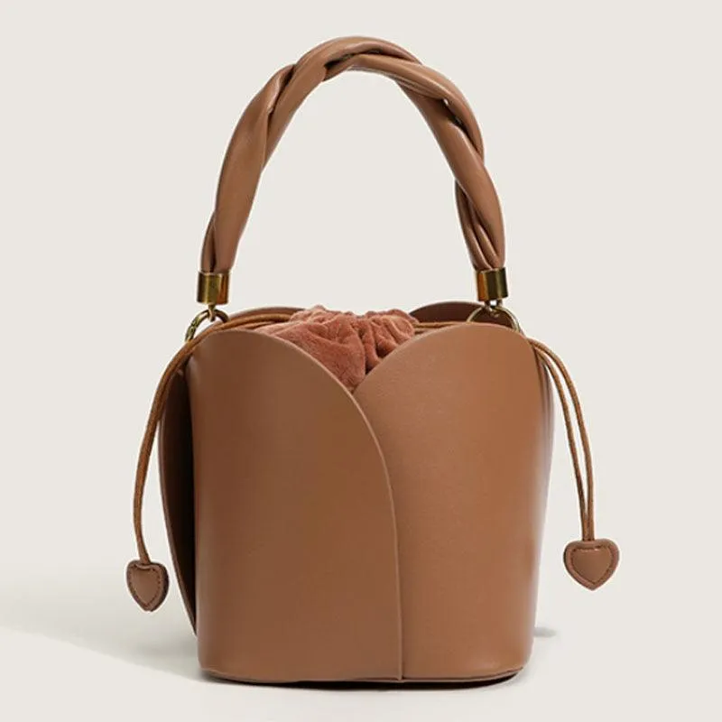 Retro Bucket Shoulder Bag