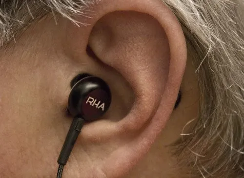 RHA MA450i Black Noise Isolating In Ear Earphones with Remote and Microphone