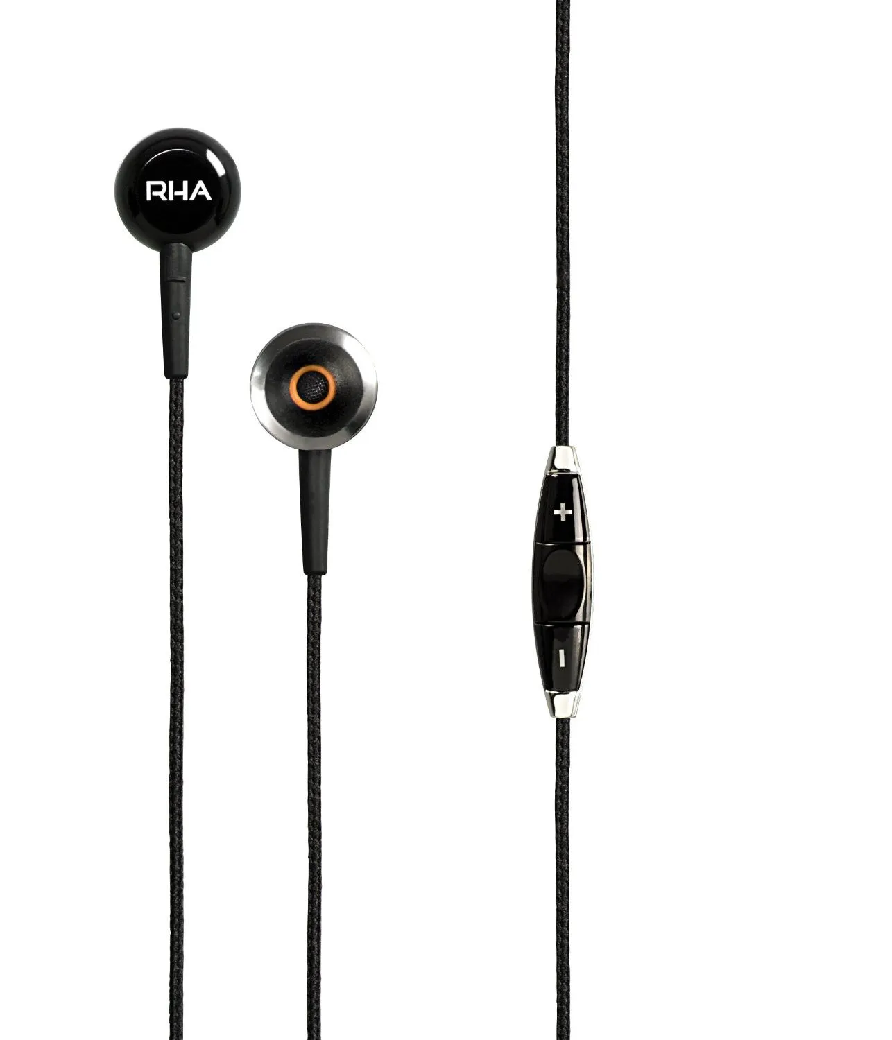 RHA MA450i Black Noise Isolating In Ear Earphones with Remote and Microphone