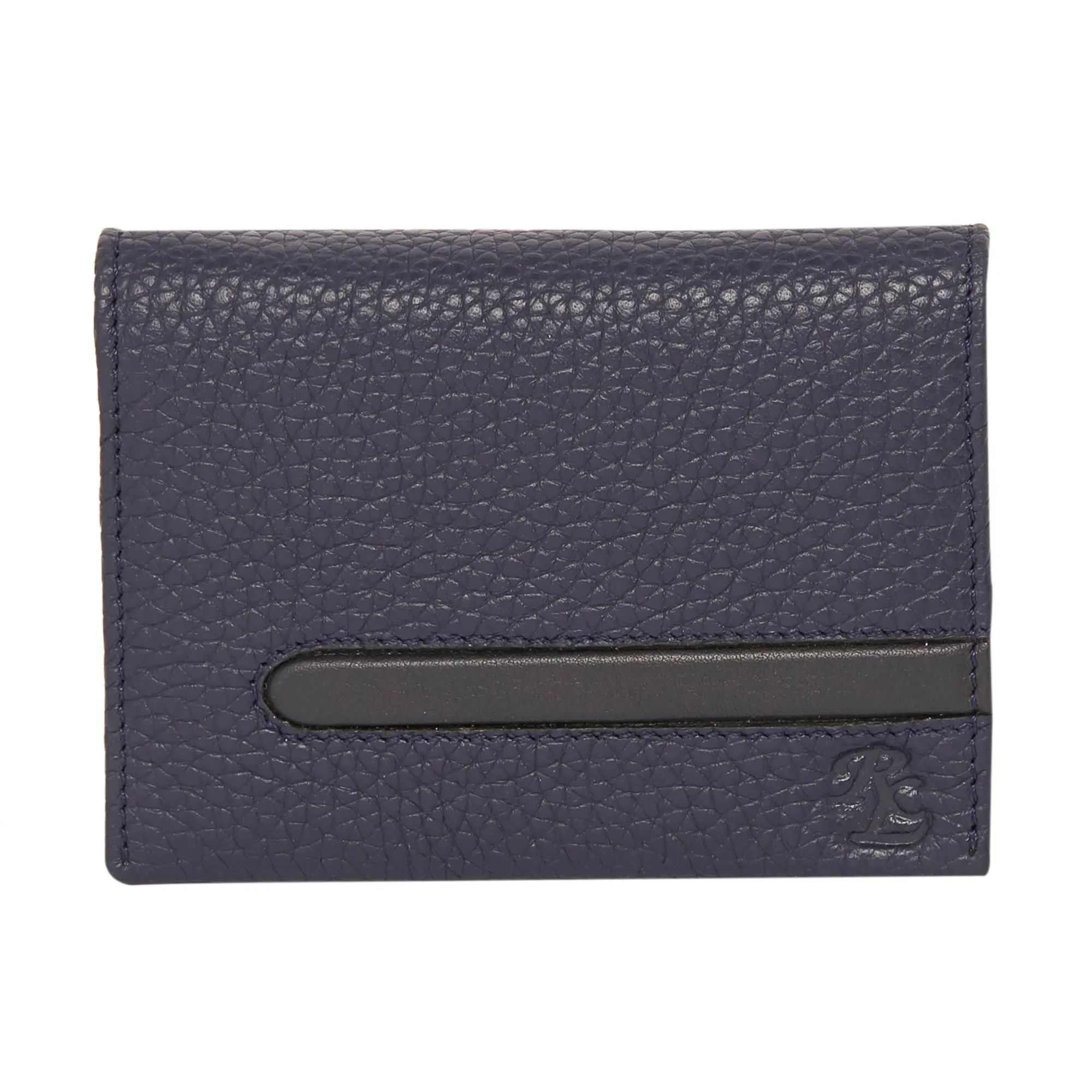 RL Wave Leather Credit Card case Wallet