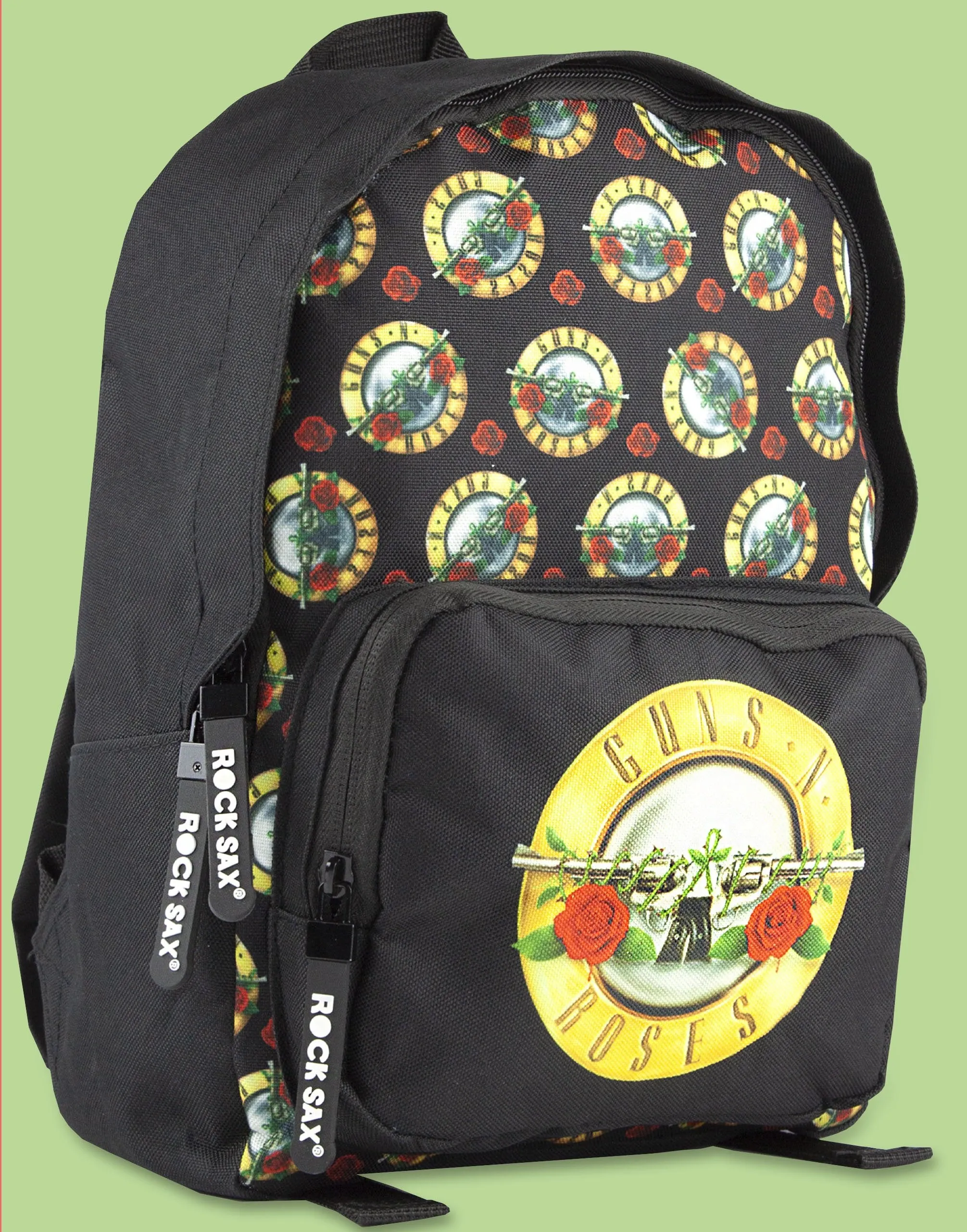 Rock Sax Guns N Roses All Over Print Kids Backpack