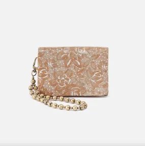 Ross Bead Wristlet | Printed Leather