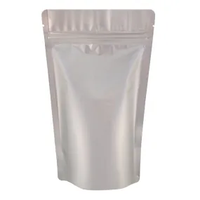 SALE!! 3.5g Mylar Bags x 100 - Solid Silver