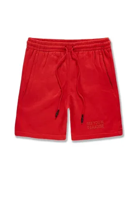 See You Paradise Shorts (Red) - JC9097SRED