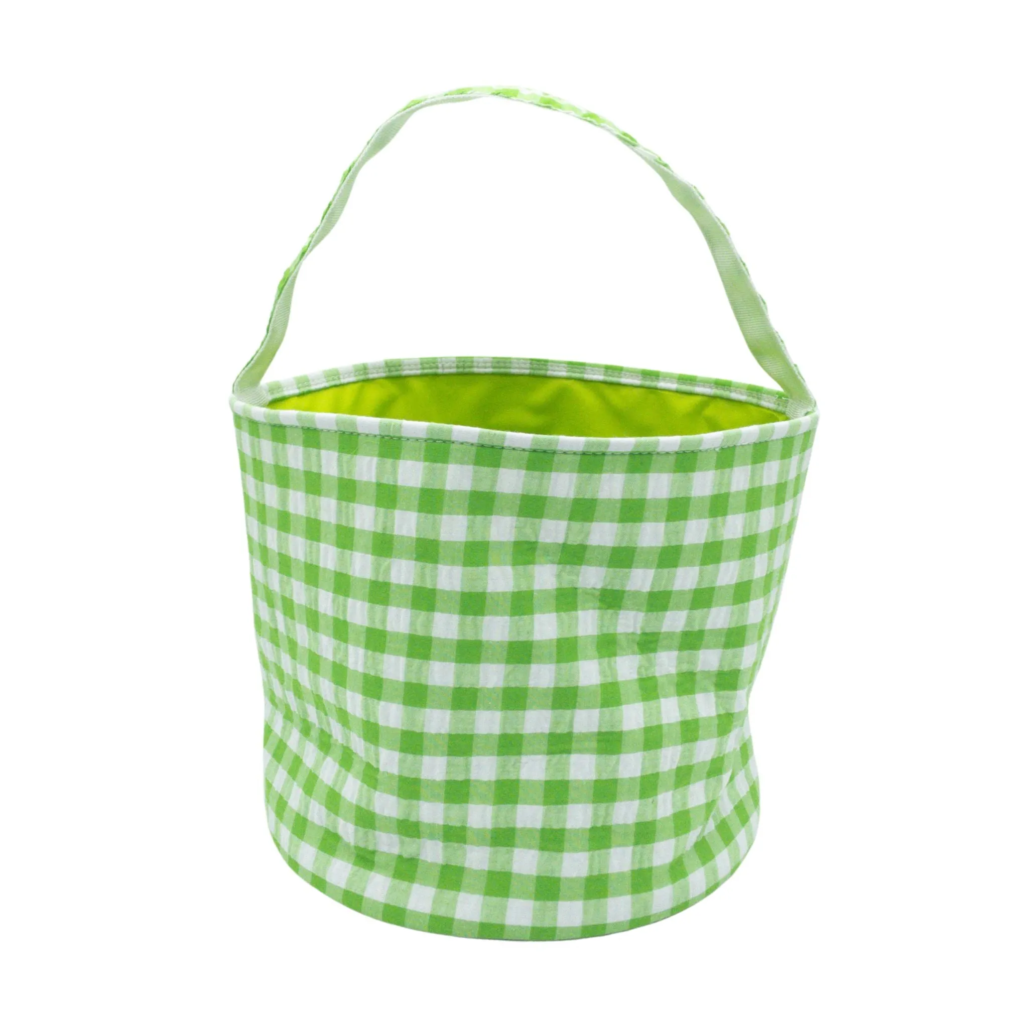 Seersucker Tote Bucket - FINAL SALE