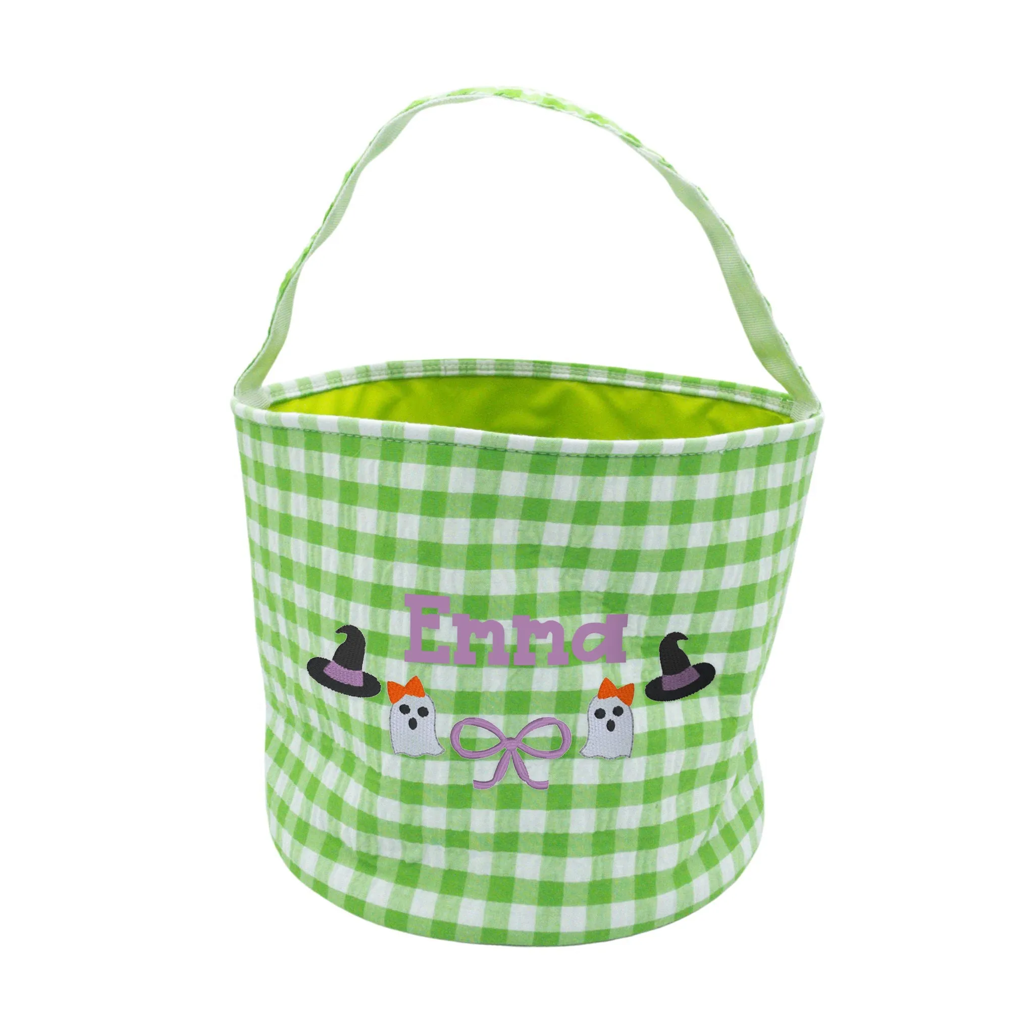 Seersucker Tote Bucket - FINAL SALE