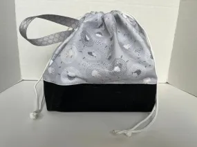 Sheep Themed Knitting Project Bag, Large Knitting Bag