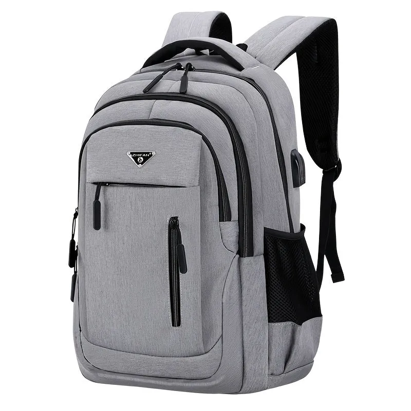 Spacious Laptop Backpack with Spine Protection and Multilayer Design