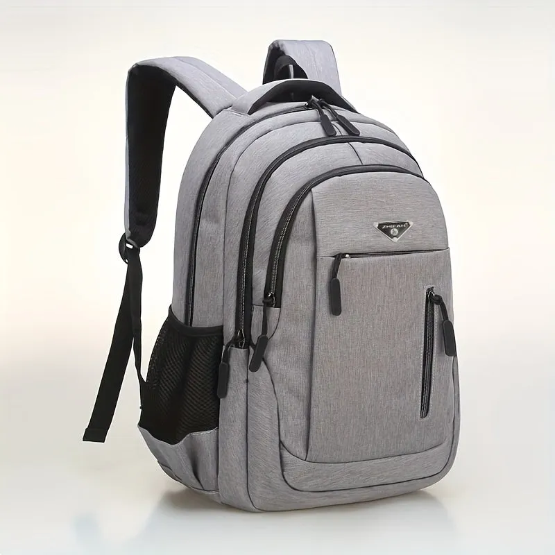 Spacious Laptop Backpack with Spine Protection and Multilayer Design