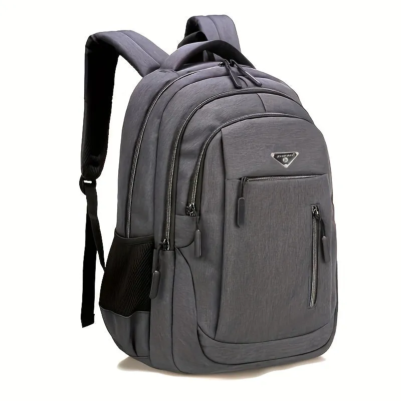 Spacious Laptop Backpack with Spine Protection and Multilayer Design