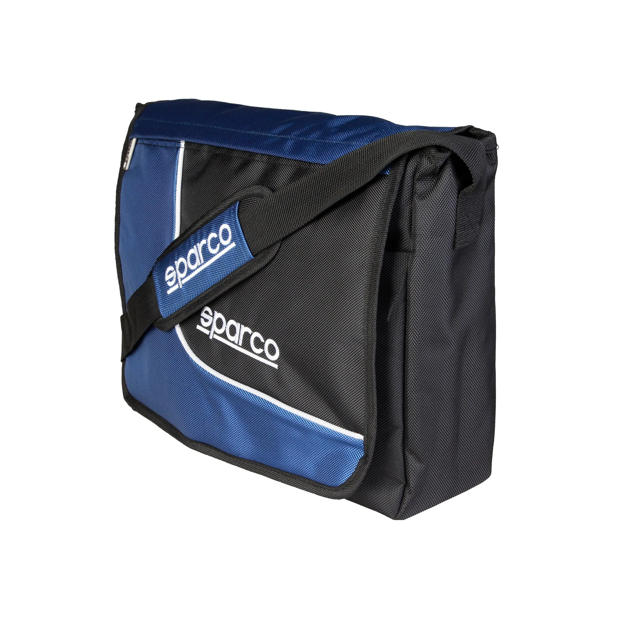 Sparco Blue Crossbody Messenger Style Laptop Bag, SL