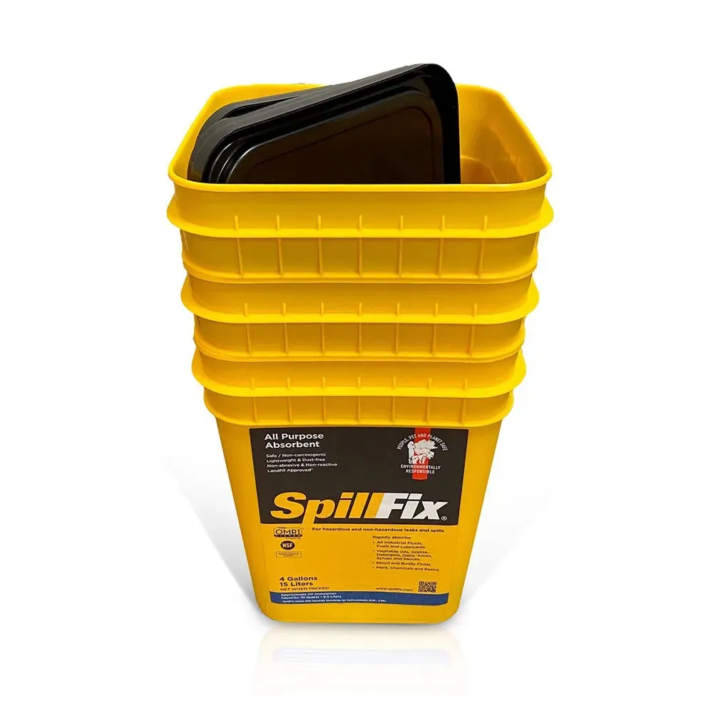 SpillFix - Empty Bucket   Lid | 4Gal