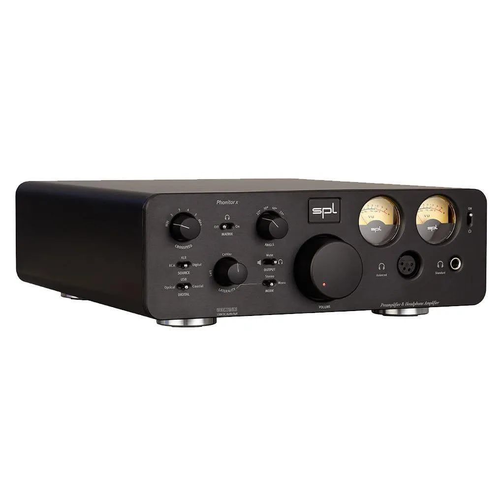 SPL Phonitor X Desktop Headphone Amplifier with Optional DAC