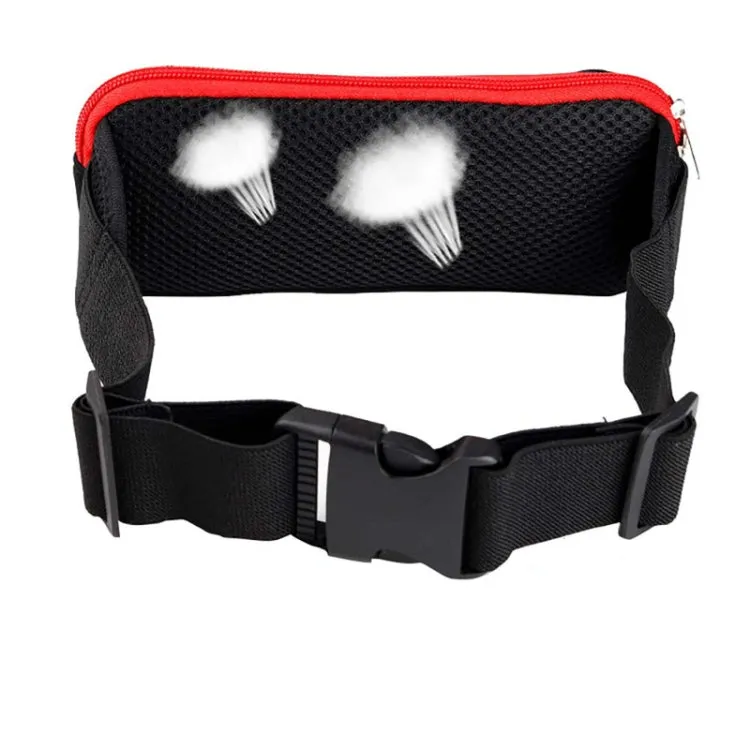 Sports Running Mobile Phone Waterproof Waist Bag, Specification:iPhone Universal(Red)