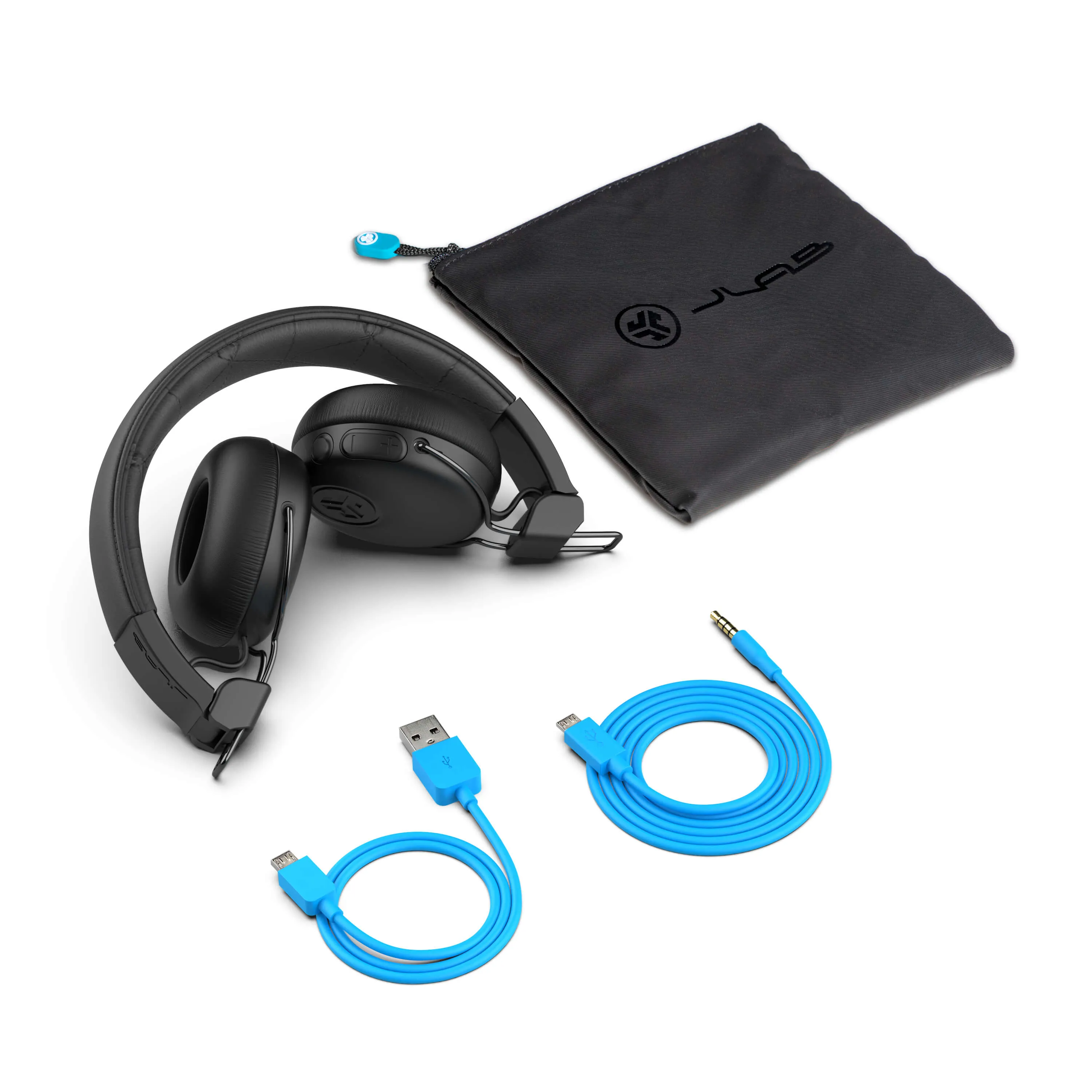 Studio ANC On-Ear Wireless Headphones Black