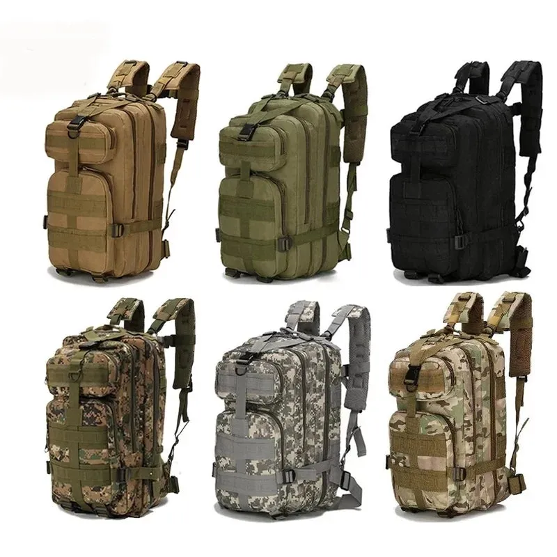 Tactical Backpack Bag Large 3 Day Military Army Outdoor Assault Pack Rucksacks Carry Bag Backpacks (O-D)