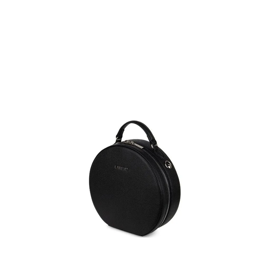 The Livia - 3-in-1 Black Vegan Leather Handbag