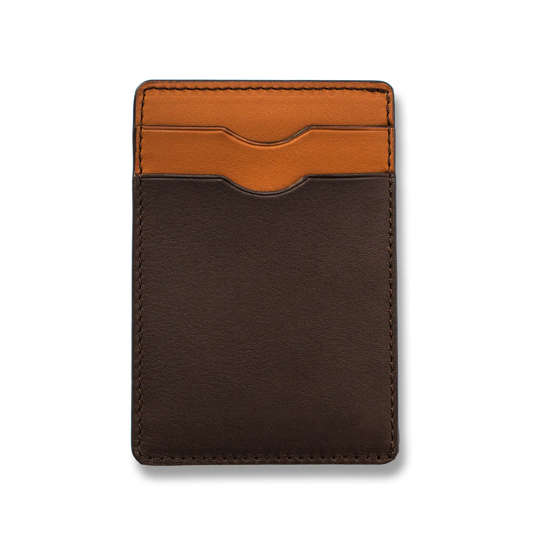 The Minimalist Wallet in Brown