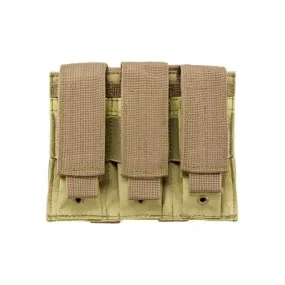 Triple Pistol Mag Pouch - Tan