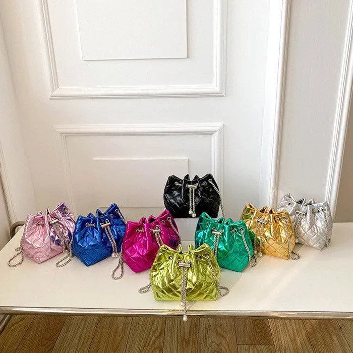 TRISTA BUCKET BAG Gold