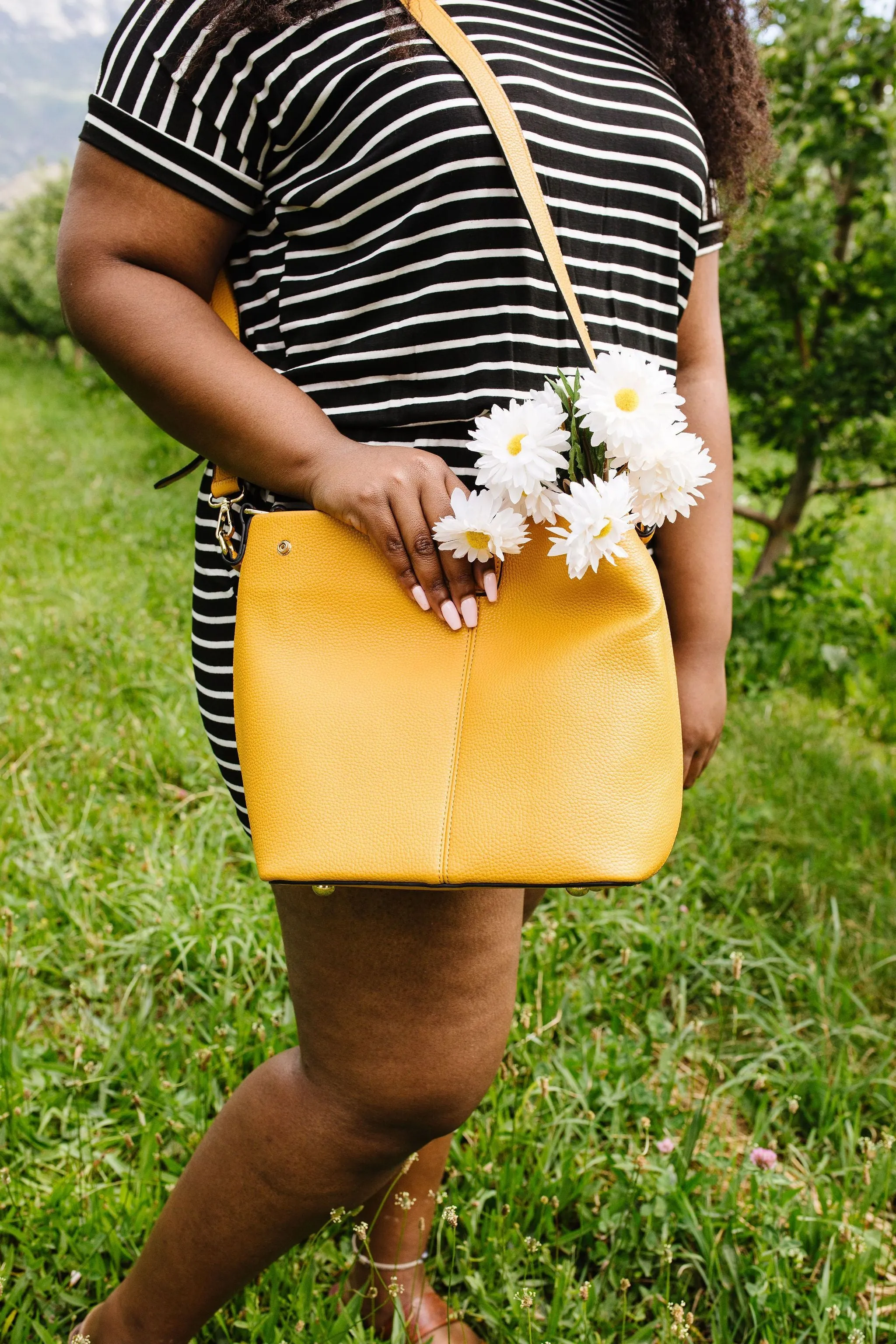 Tuscan Gold Bucket Bag