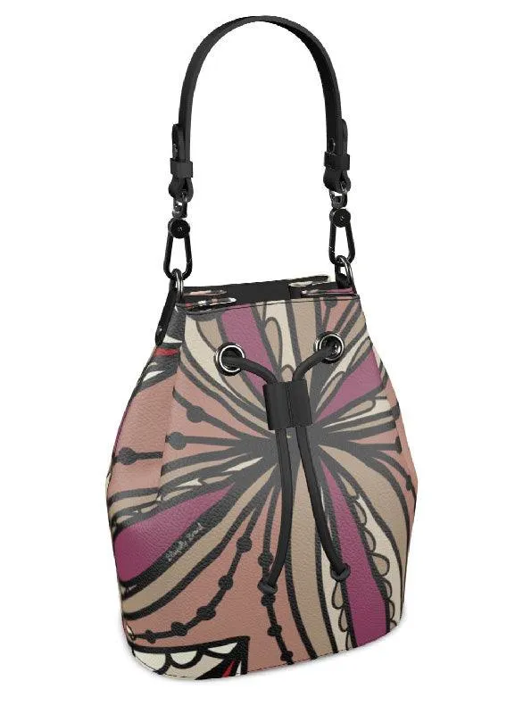 Unia Leather Bucket Bag