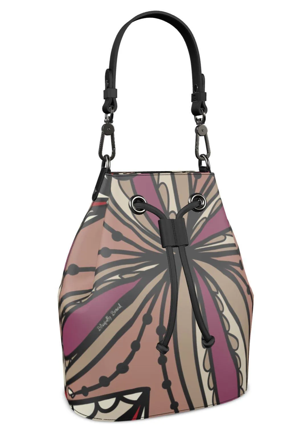 Unia Leather Bucket Bag