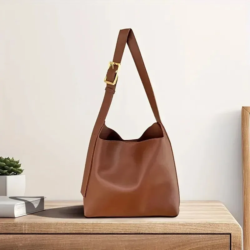 Uniwim Stephanie Minimalist Leather Shoulder Bag