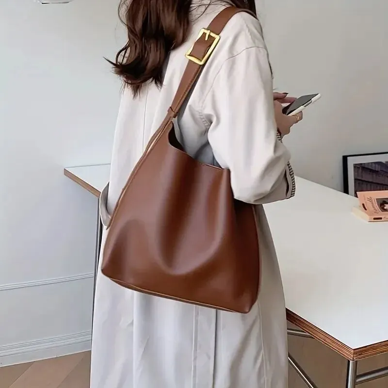 Uniwim Stephanie Minimalist Leather Shoulder Bag