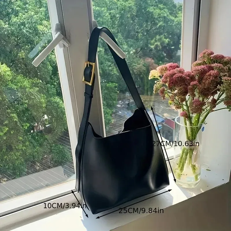 Uniwim Stephanie Minimalist Leather Shoulder Bag