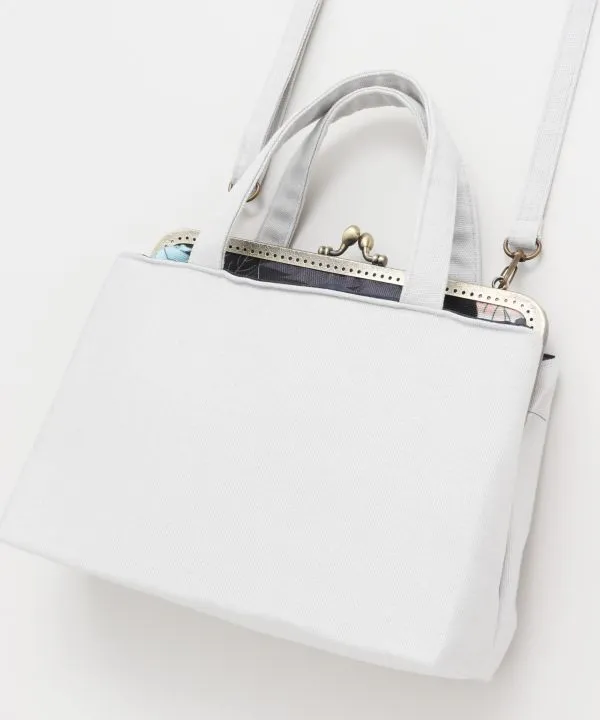 URAMASARI Convertible GAMAGUCHI Clasp Bag